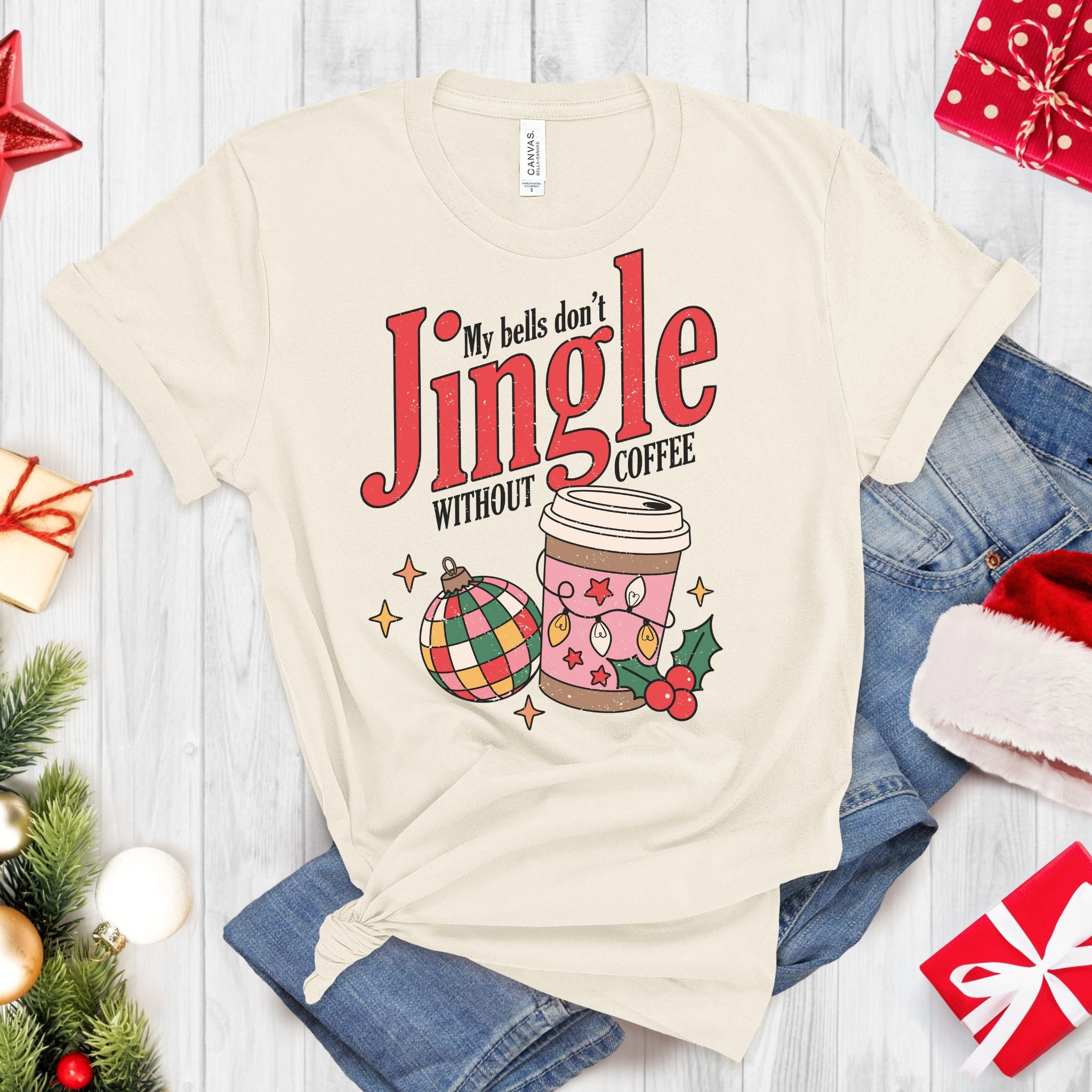 Bells Don't Jingle Without Coffee Tee