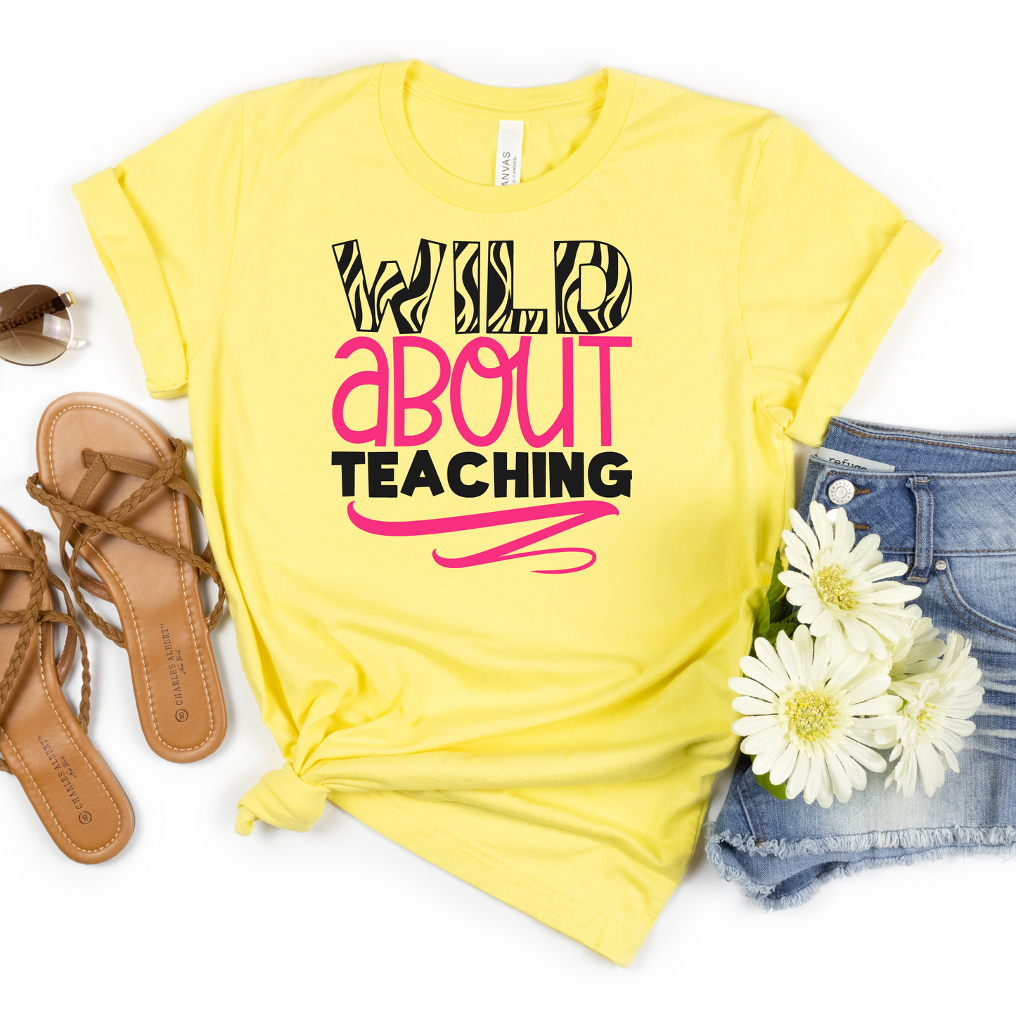 Wild About Teaching Tee