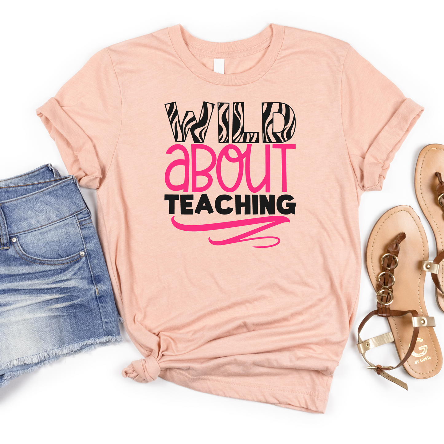 Wild About Teaching Tee