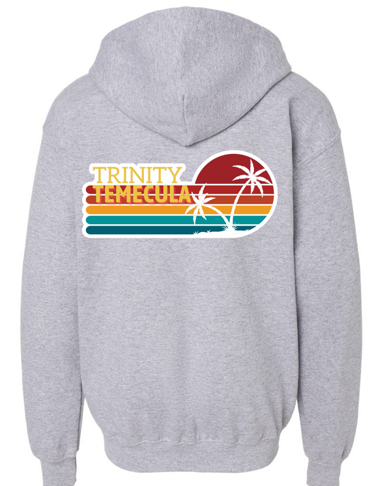 Sunset Palm Design TLC Apparel