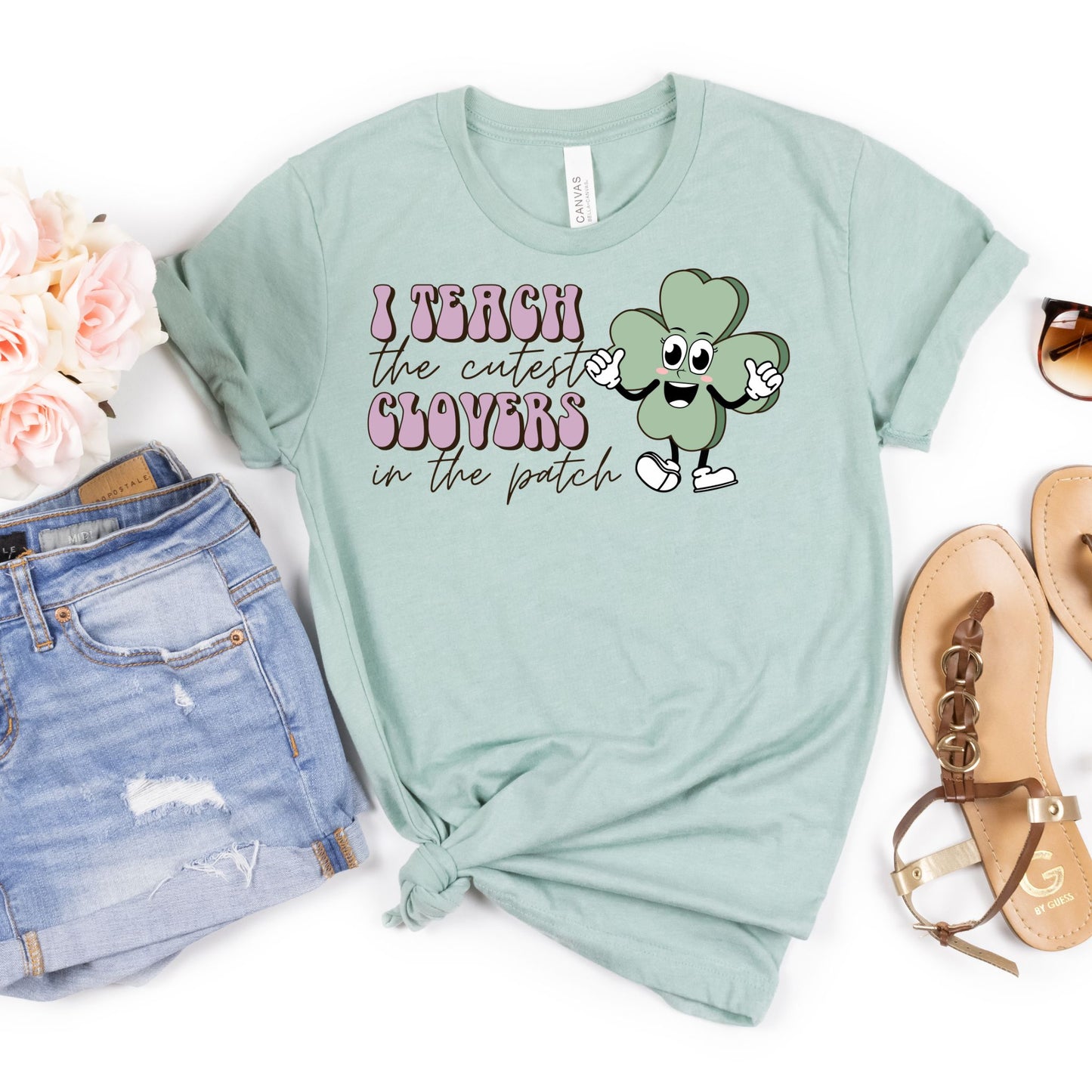 I Teach The Cutest Clovers Tee