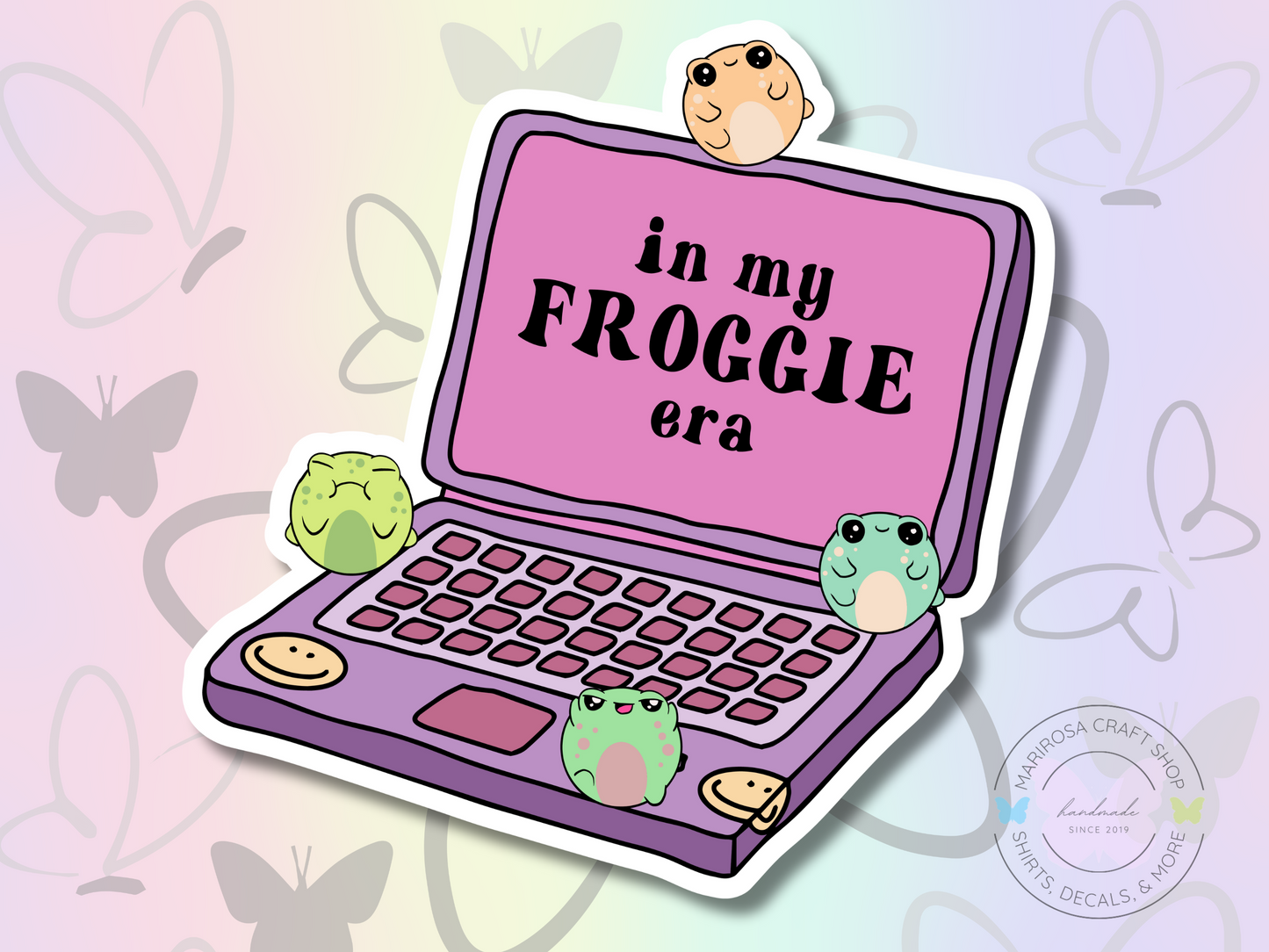 In My Froggie Era Sticker