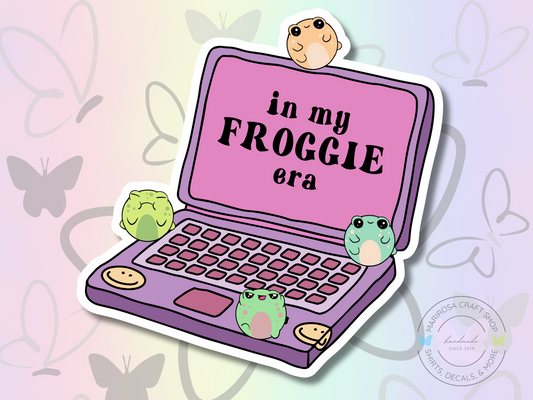 In My Froggie Era Sticker