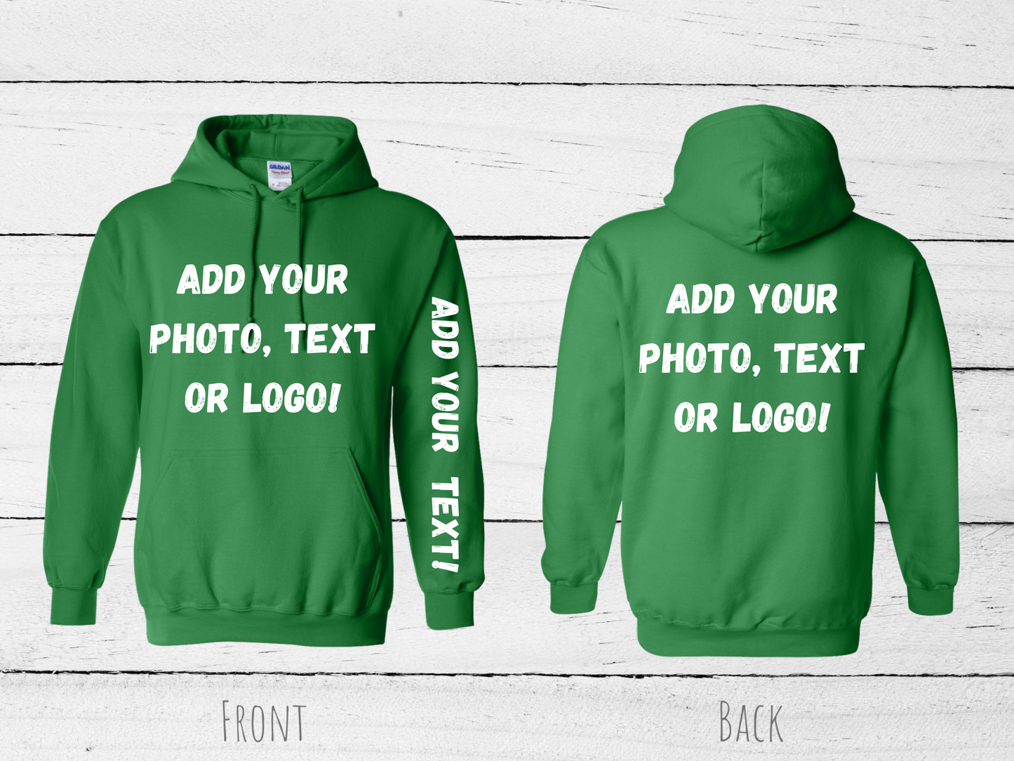 Custom Hooded Sweatshirt - MariROsa Craft Shop