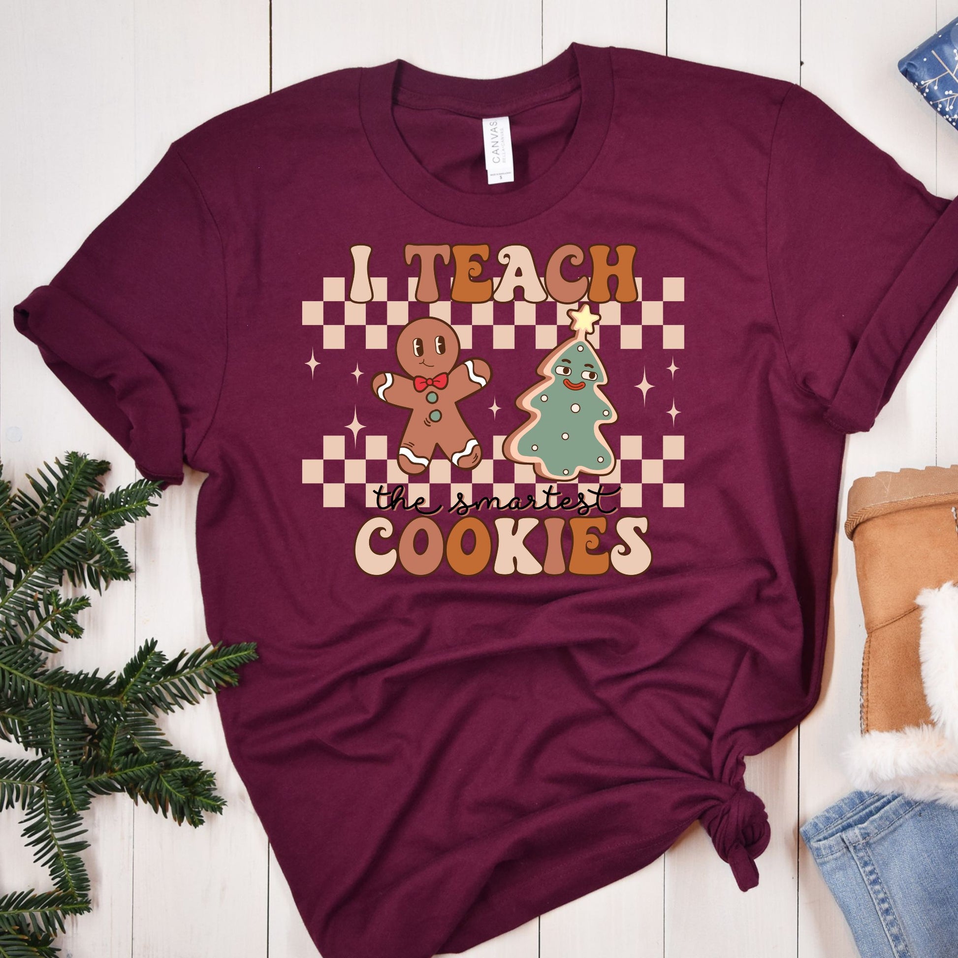 I Teach the Smartest Cookies Tee - MariROsa Craft Shop