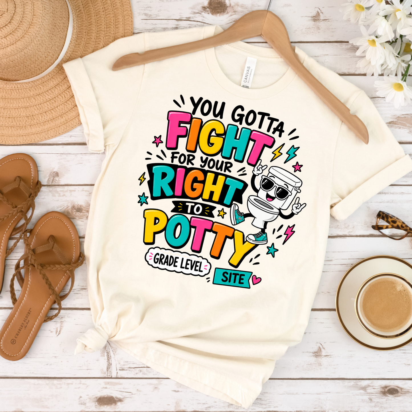 Fight for your Right to Potty Tee