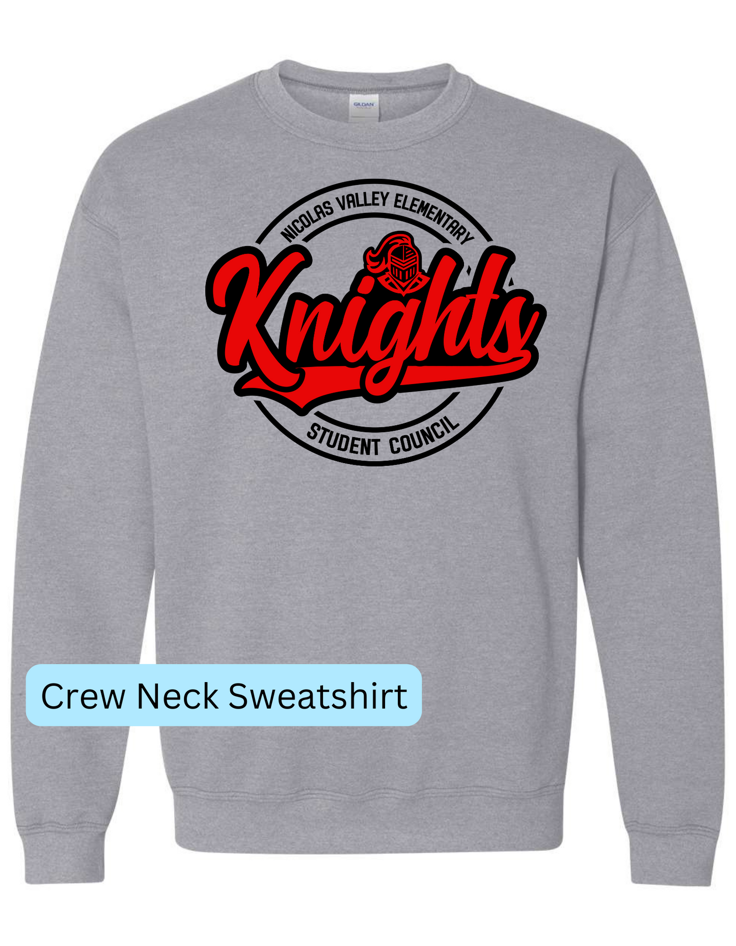 NVES Student Council Crew Sweatshirt