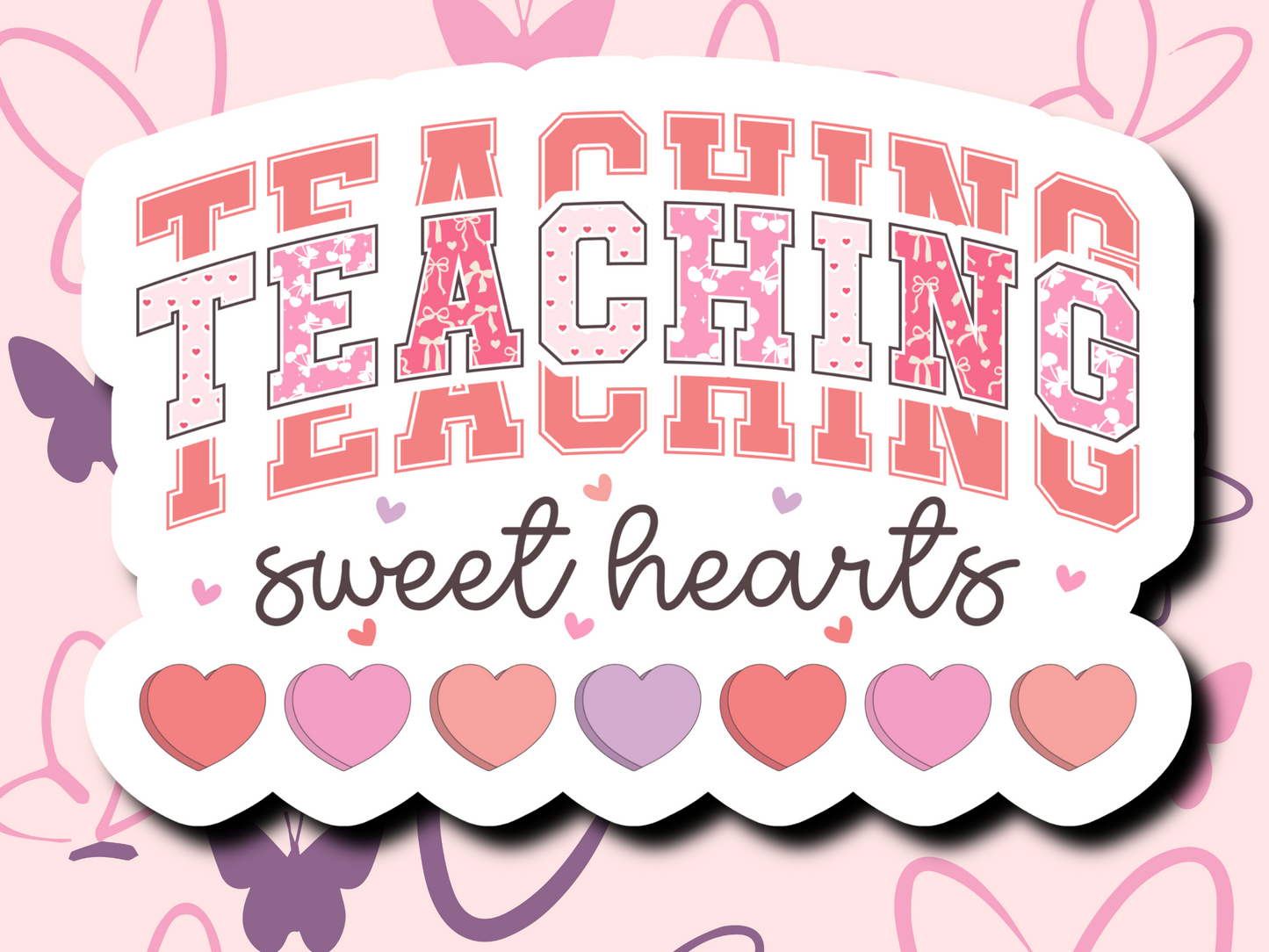 Teaching Sweethearts Sticker