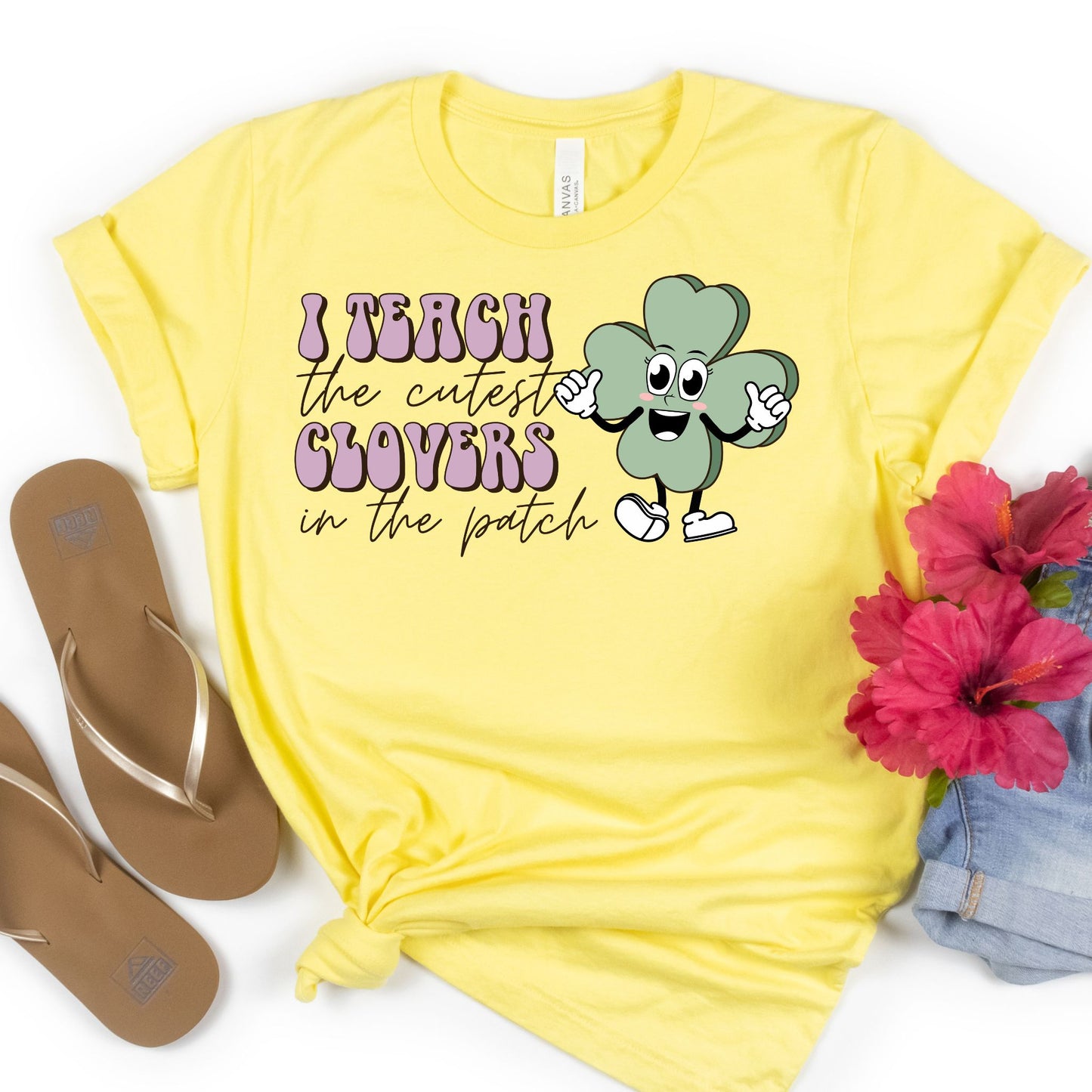 I Teach The Cutest Clovers Tee