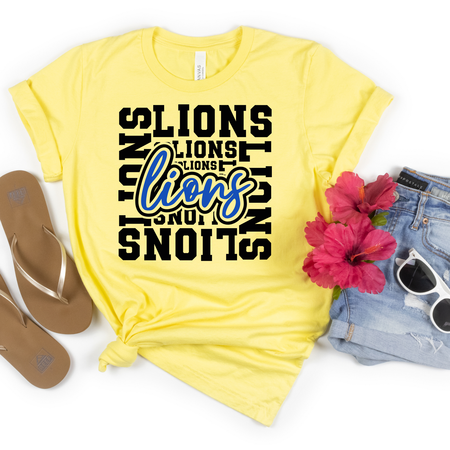 LIONS Typography Tee