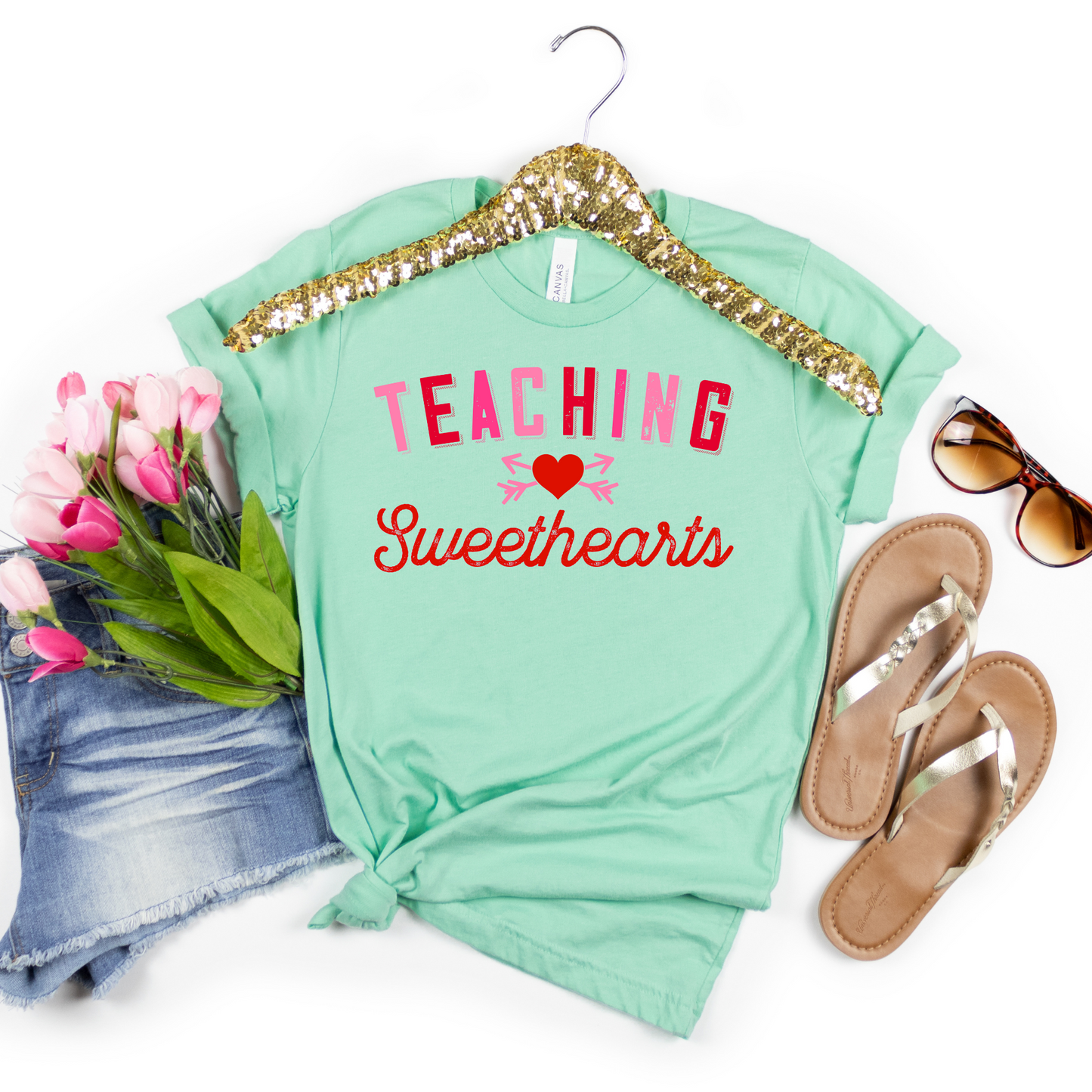 Teaching Sweethearts Shirt - MariROsa Craft Shop