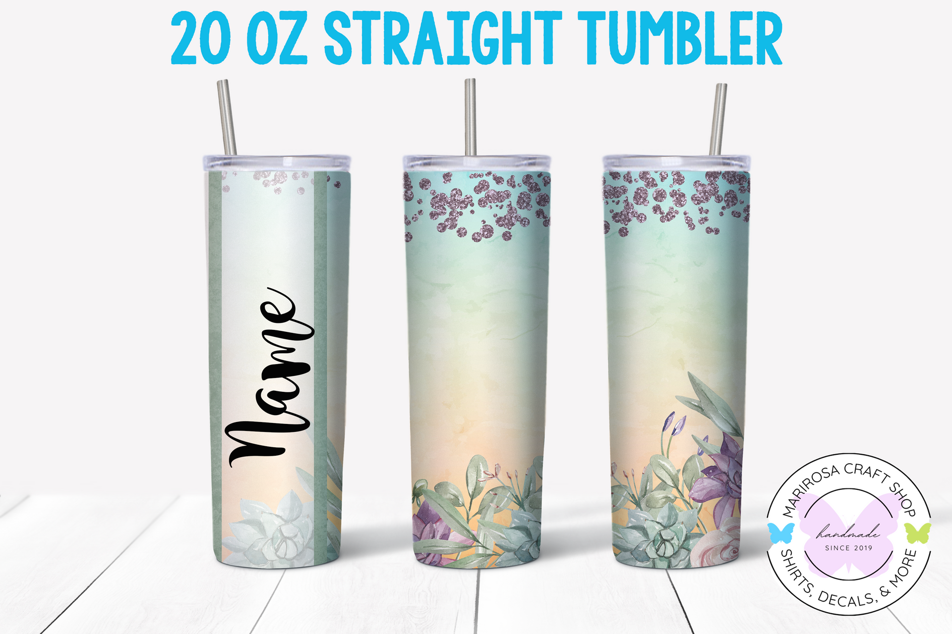 succulent tumbler Succulent Tumbler