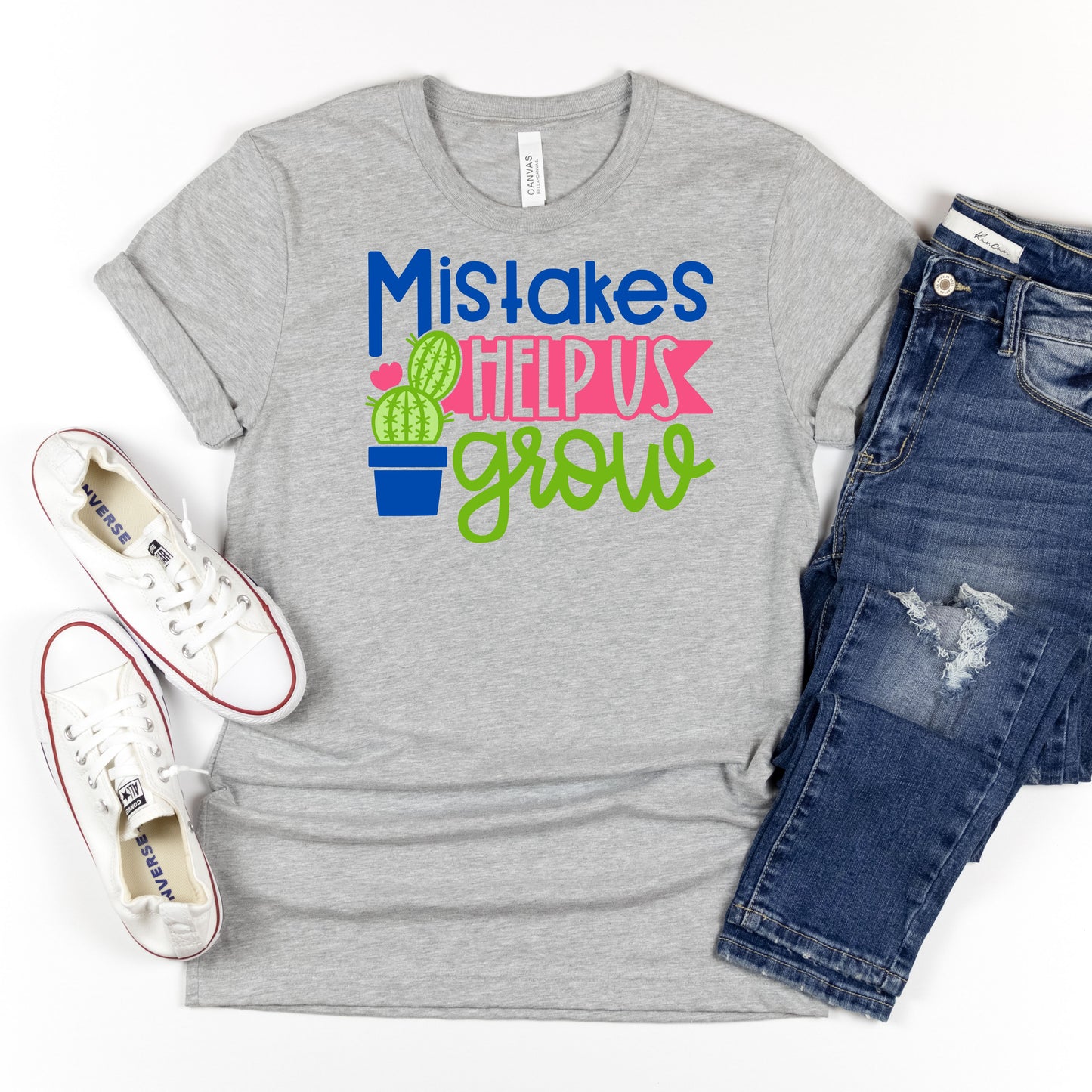 Mistakes Help Us Grow Tee - MariROsa Craft Shop